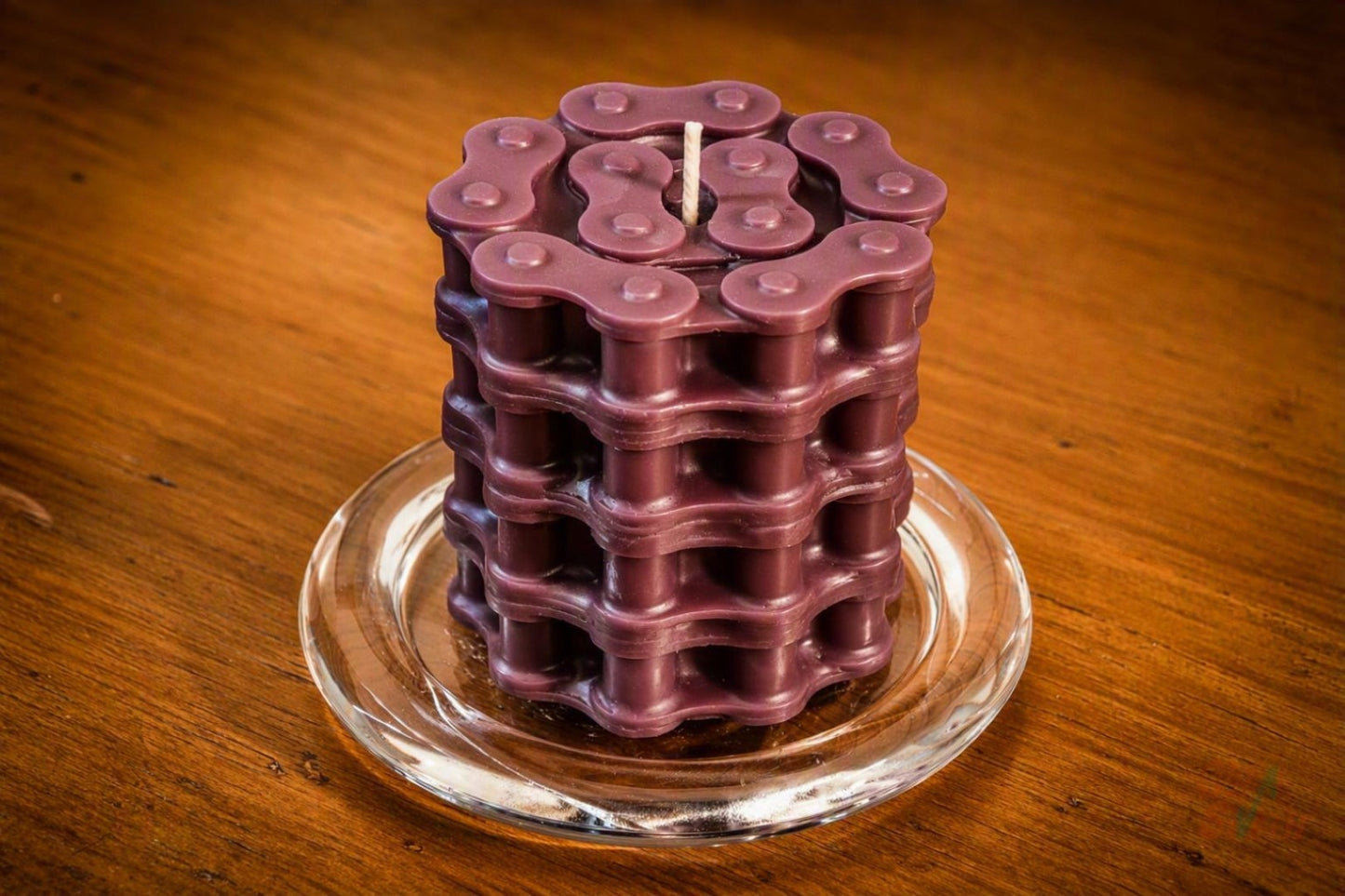 Wild Pomegranate Motorbike Chain Candle - Biker Candle