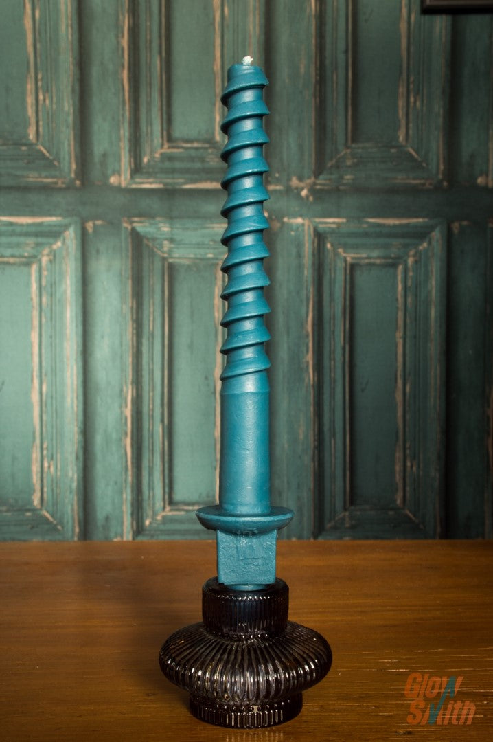 industrial table candle