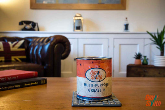 Wild Pomegranate Grease Tin Candle – Industrial Candle for Him