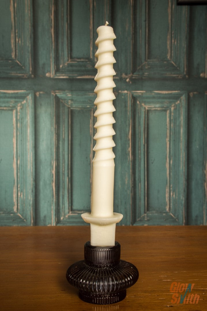 taper candle sideboard