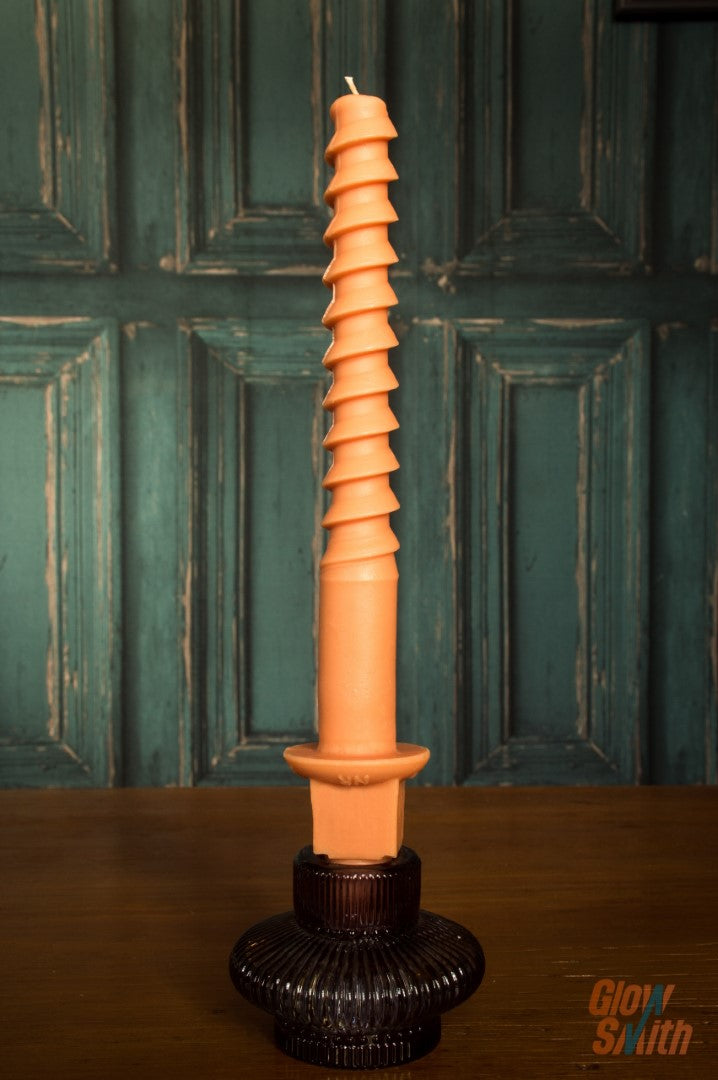 Coach Screw Taper Candle
