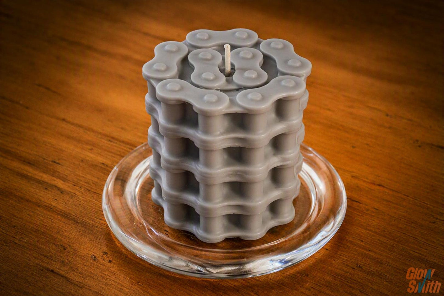 Dark Opium Motorbike Chain Candle - Biker Candle