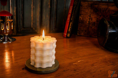 Fresh Linen Motorbike Chain Candle - Biker Candle