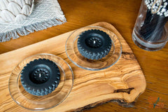 Off-Road Tyre Candle - Dark Opium - Land Rover Tyre Candle - 4 Pack