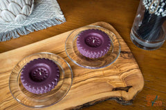 Off-Road Tyre Candle - Wild Pomegranate - Mens Candle Pack - 4 Pack