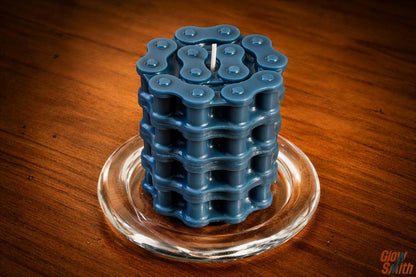 Nordic Pine Motorbike Chain Candle - Biker Candle