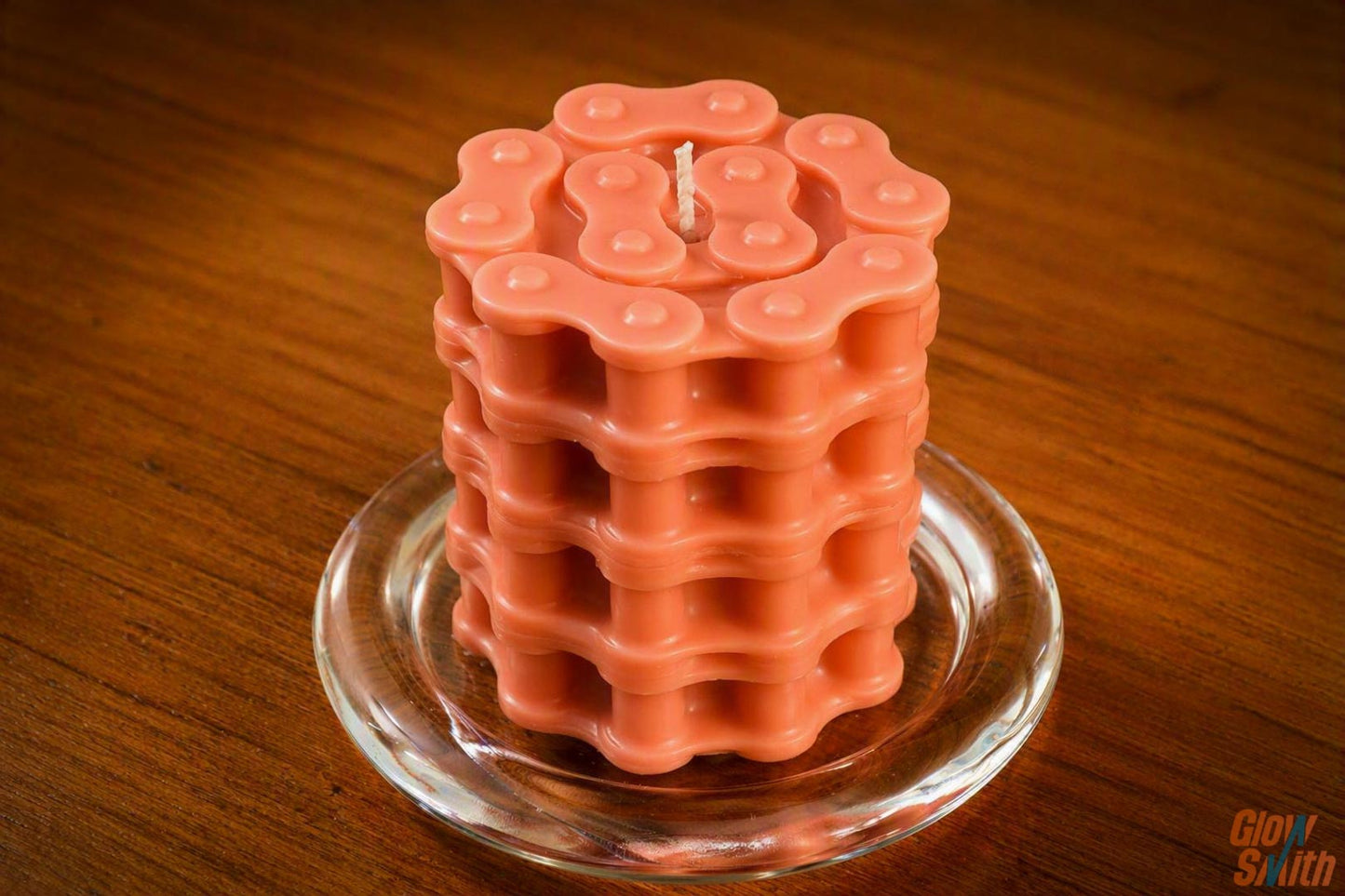 Spiced Orange Motorbike Chain Candle - Biker Candle