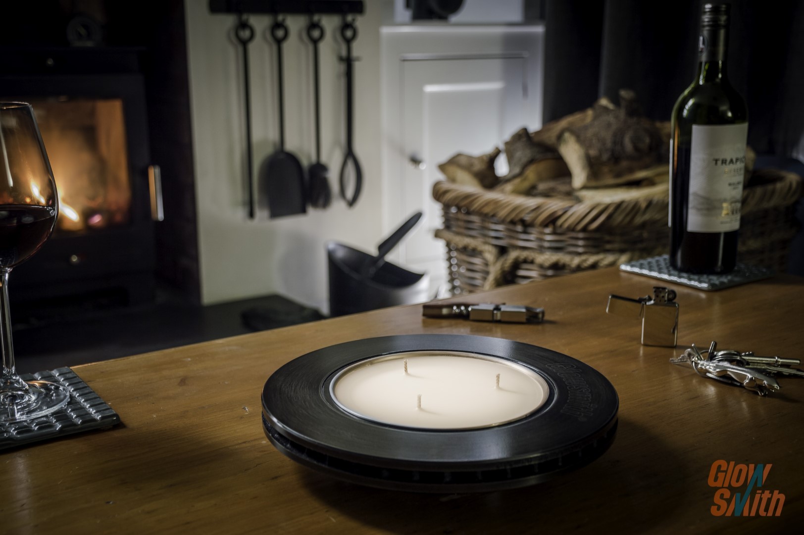 classic car brake disc candle