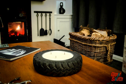 gifts for him candle outdoor motorsport table