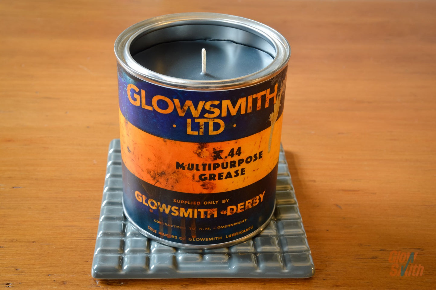 Dark Opium Grease Tin – Mens Scented Candle