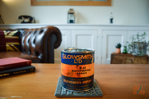 Dark Opium Grease Tin – Mens Scented Candle