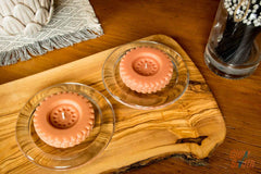 Off-Road Tyre Candle - Spiced Orange - Car Guy Gift - 4-Pack