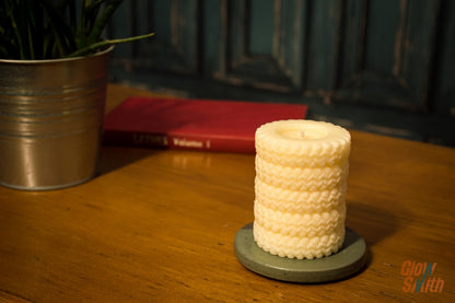 mens christmas candle