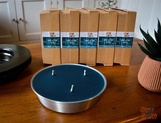 Automotive Brake Disc Candle and Refill Bundle