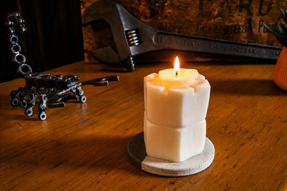 Smoked Vanilla Nuclear Reactor Nut & Bolt Candle